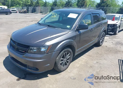 2018 Dodge Journey Se from USA, damaged, VIN 3C4PDCABXJT525043